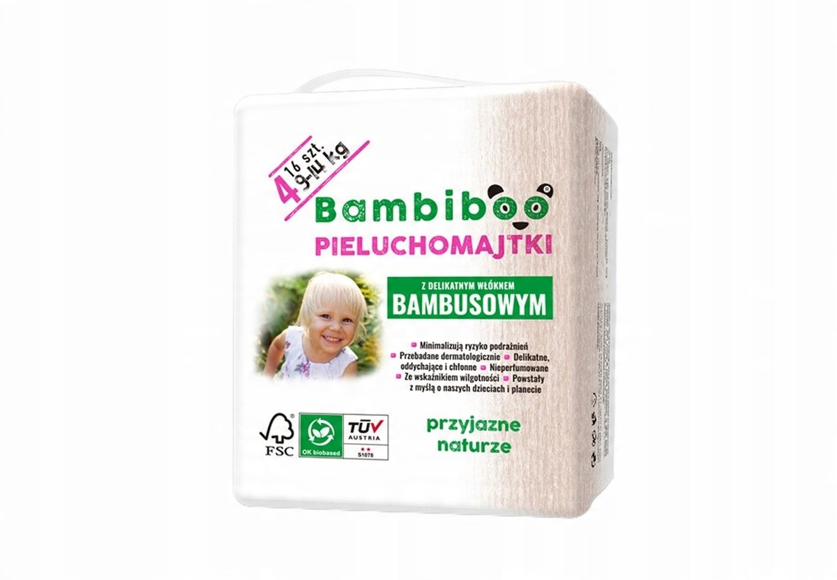 Pieluchomajtki Bambiboo Pieluchomajtki Rozmiar 5 15 szt.