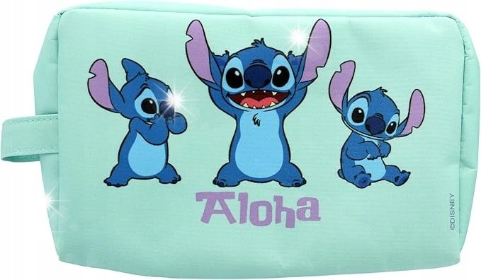 Disney Duża kosmetyczka STITCH PIÓRNIK SASZETKA STICH do szkoły na długopis
