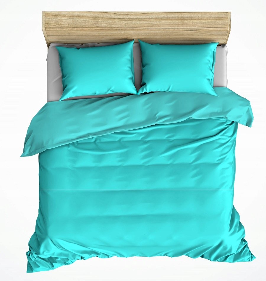 pościel kora lux 160x220 + 2 poszewki K 545 turkus