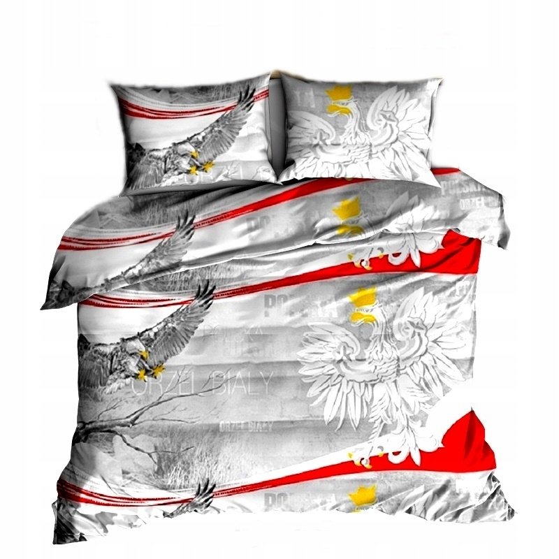 pościel kora lux 220x220 + 2 poszewki K 266 orła cień