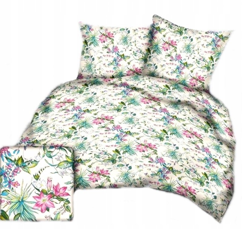 pościel bawełna lux 160x200 + 2 poszewka B 306-2 elizabeth ecru