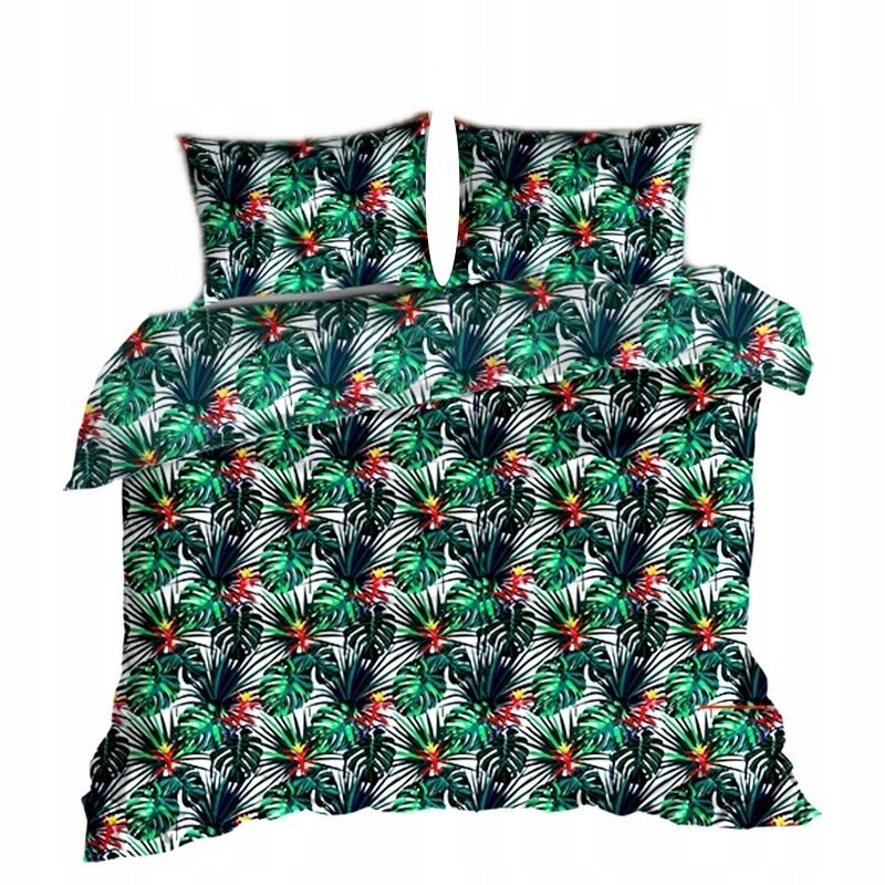 pościel z satyny 180x200 + 2x poszewka 100% bawełna S 77 juka