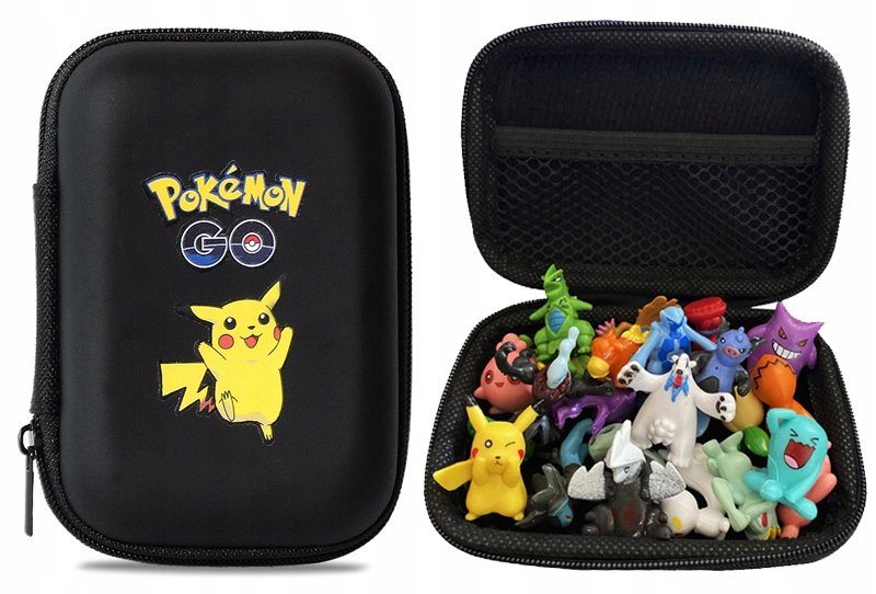 Figurki Pokemon 24 Szt. W Etui Prezent Dla Dziecka
