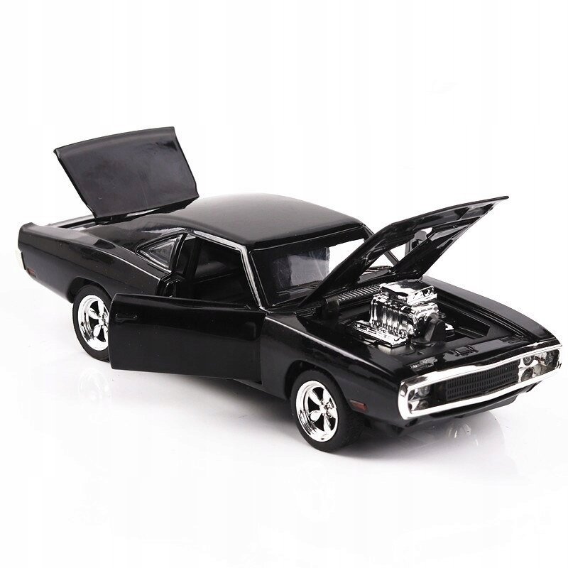 Dodge Charger 1970 1:32 Otwierane Drzwi + Światła + Dźwięk + Baterie