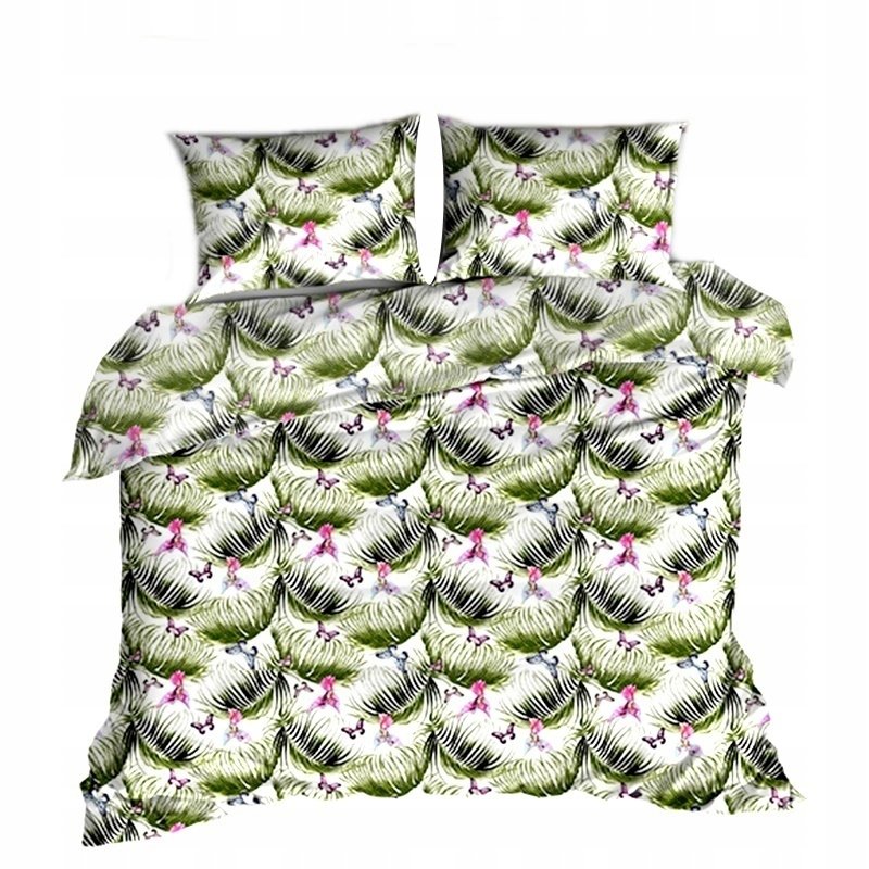 pościel bawełna deLUX 200x200 + 2 poszewki B 339 koliber