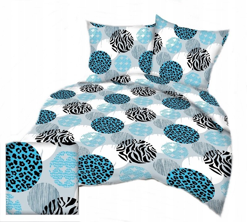 pościel kora lux 200x200 + 2 poszewki K 350 kadarka turkus