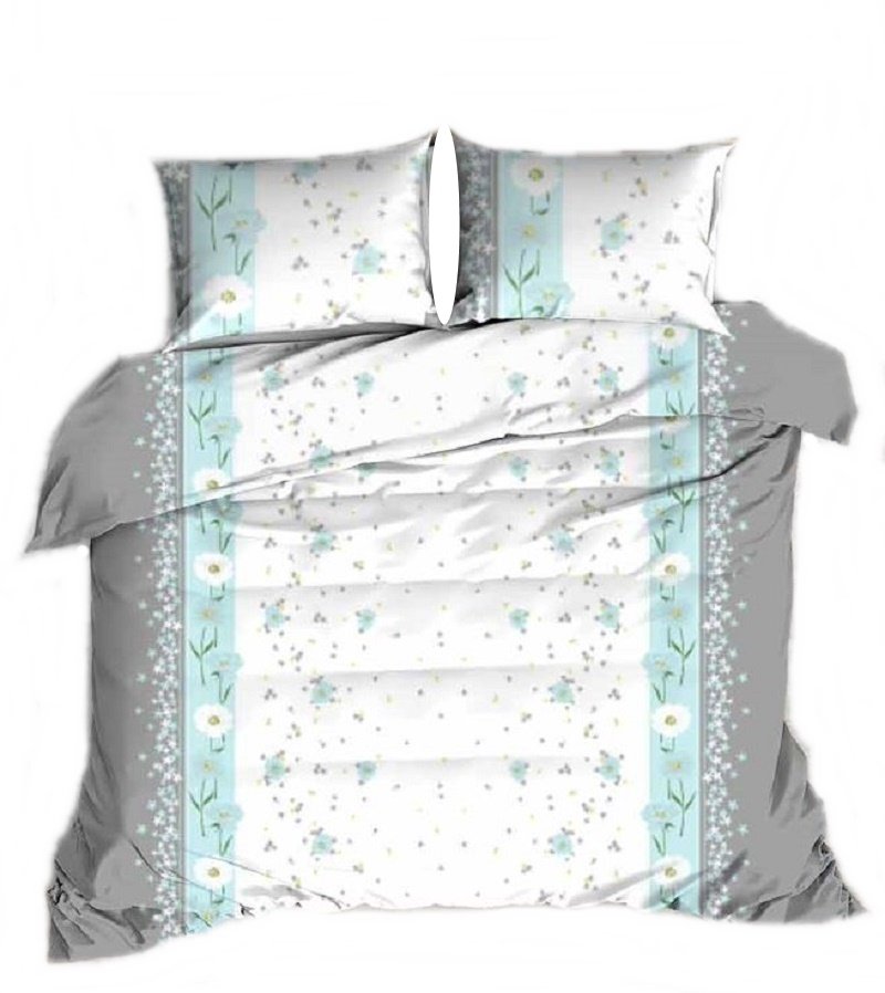 pościel kora lux 220x220 + 2 poszewki K 363 zaczarowana mięta