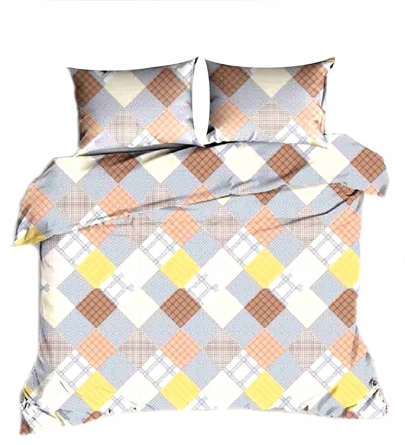 pościel bawełna lux 140x200 + 1 poszewka B 338 anabell brown