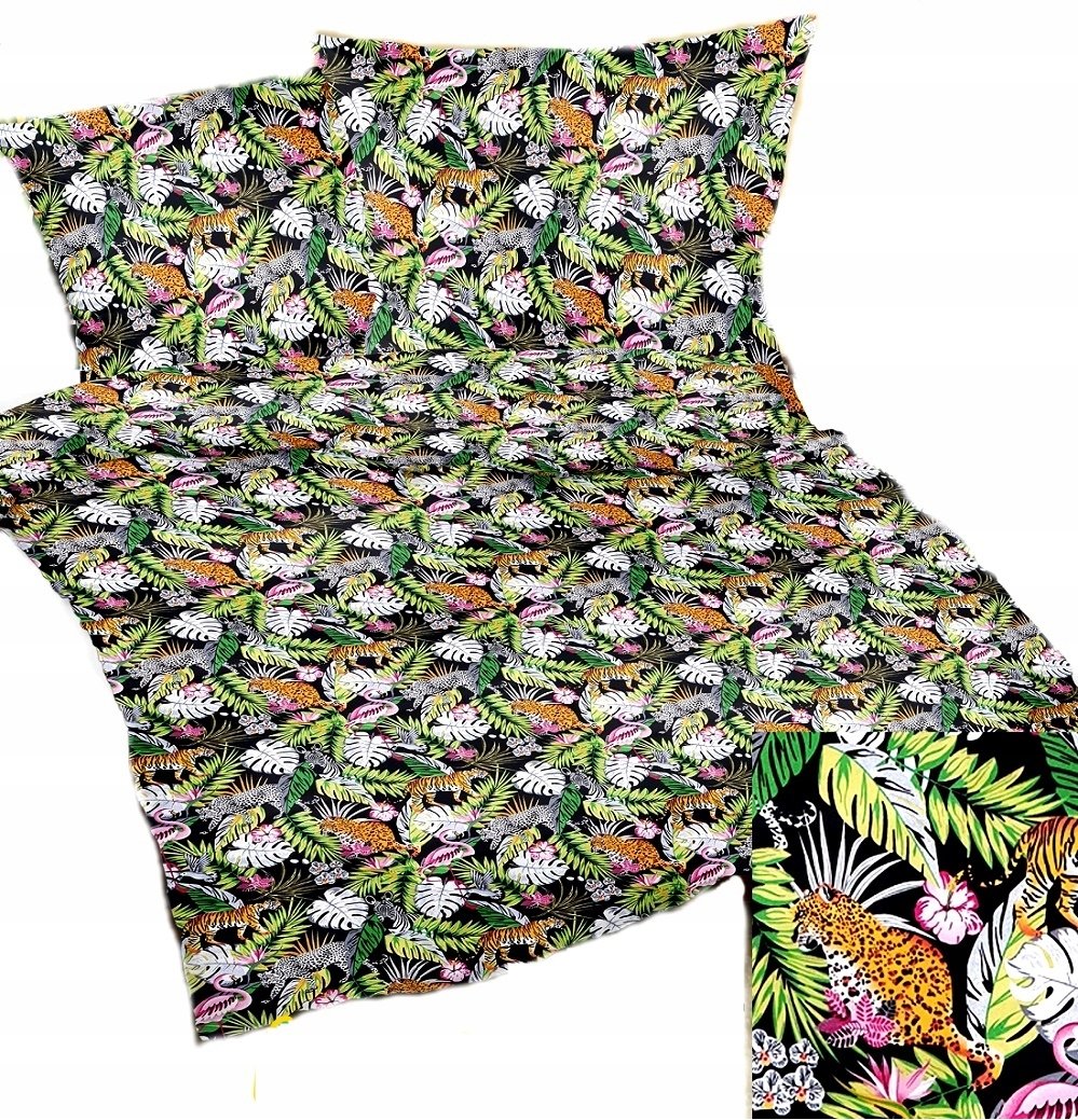 pościel bawełna lux 200x220 + 2 poszewka B 275-1 safari