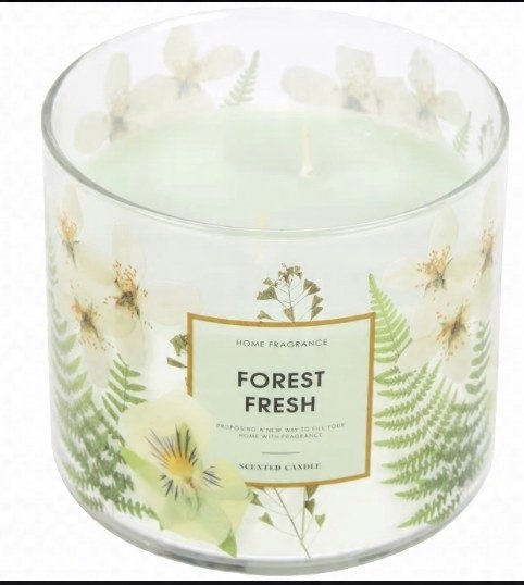 Świeca Zapachowa W Szkle Forest Fresh 280G 10X9Cm