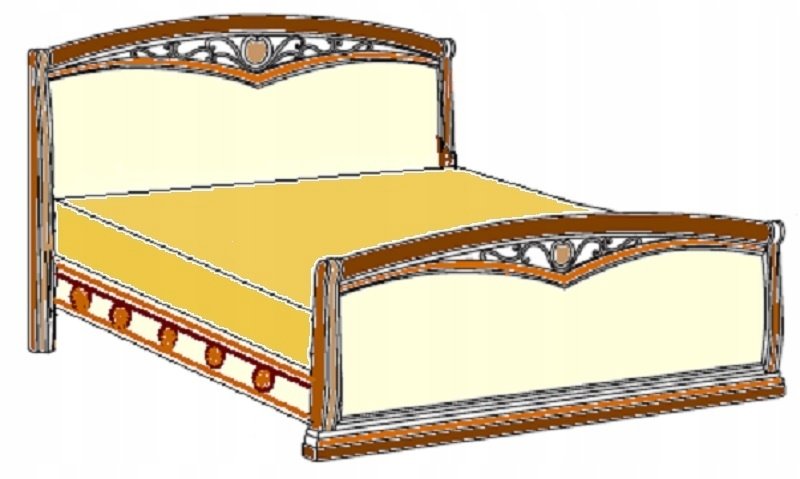 Flanelka Prześcieradło z bawełny z gumą 160x220 bawełna 100% 160 Pbzg 38 musztarda