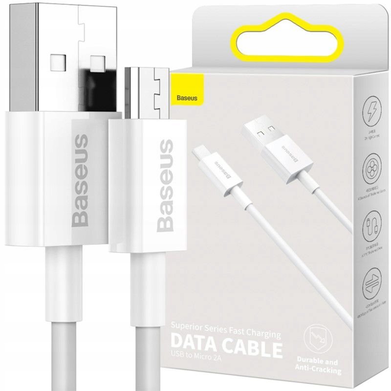 BASEUS SUPERIOR KABEL MICRO-USB MICRO USB 2A 1M