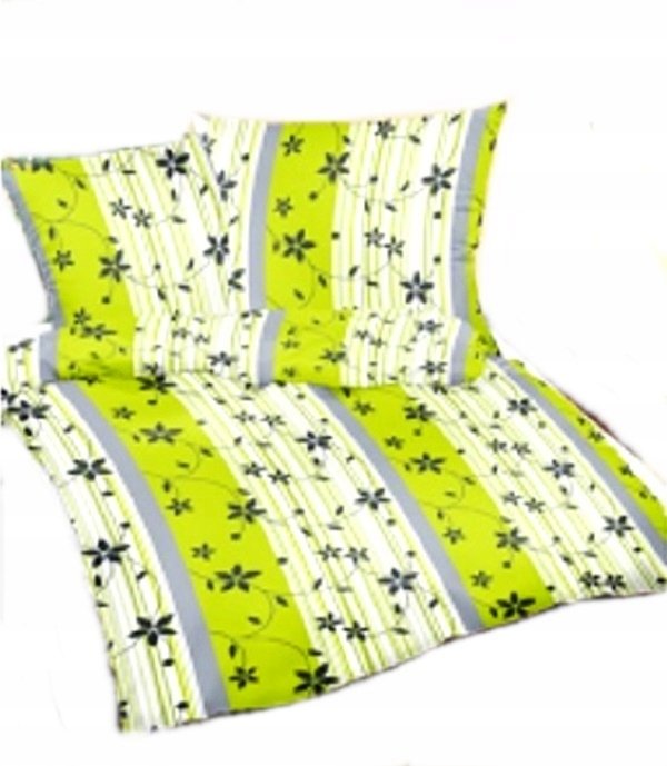 pościel kora lux 200x220 + 2 poszewki K 317 omega zielona