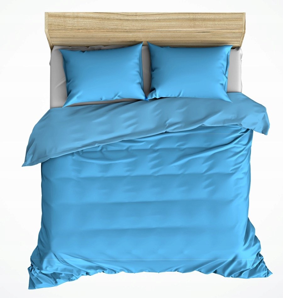 pościel kora lux 220x220 + 2 poszewki K 508 niebieska