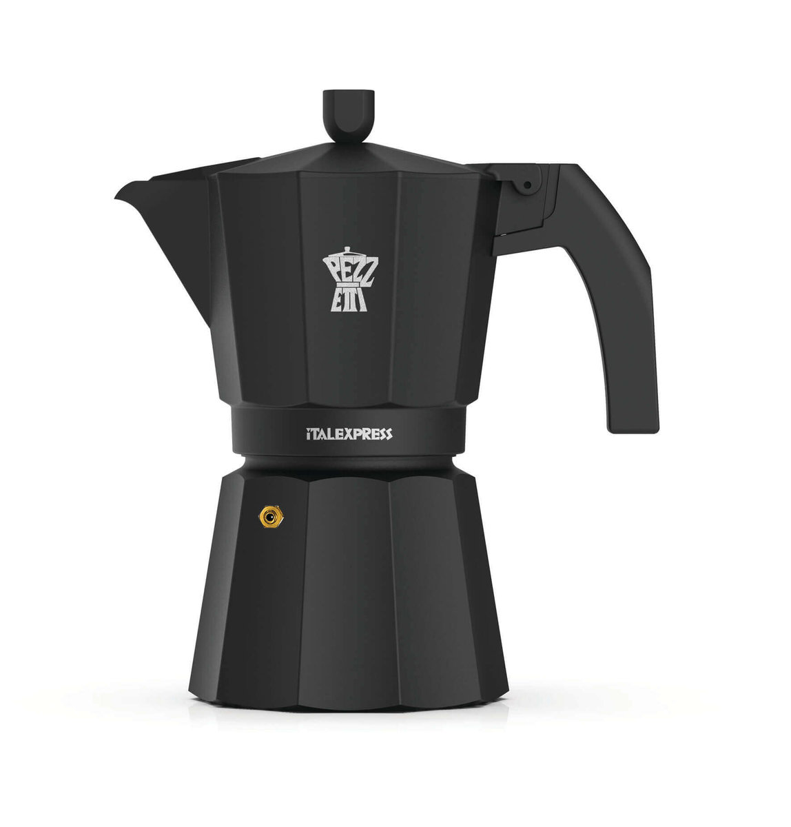 PEZZETTI ITALEXPRESS Emaliowana kawiarka (1 filiżanka) - Czarny