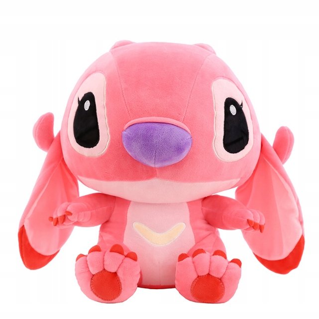 2 x MASKOTKA LILO I STICH RÓŻOWA MIŚ PRZYTULANKA PLUSZAK WALTA DISNEYA 25CM