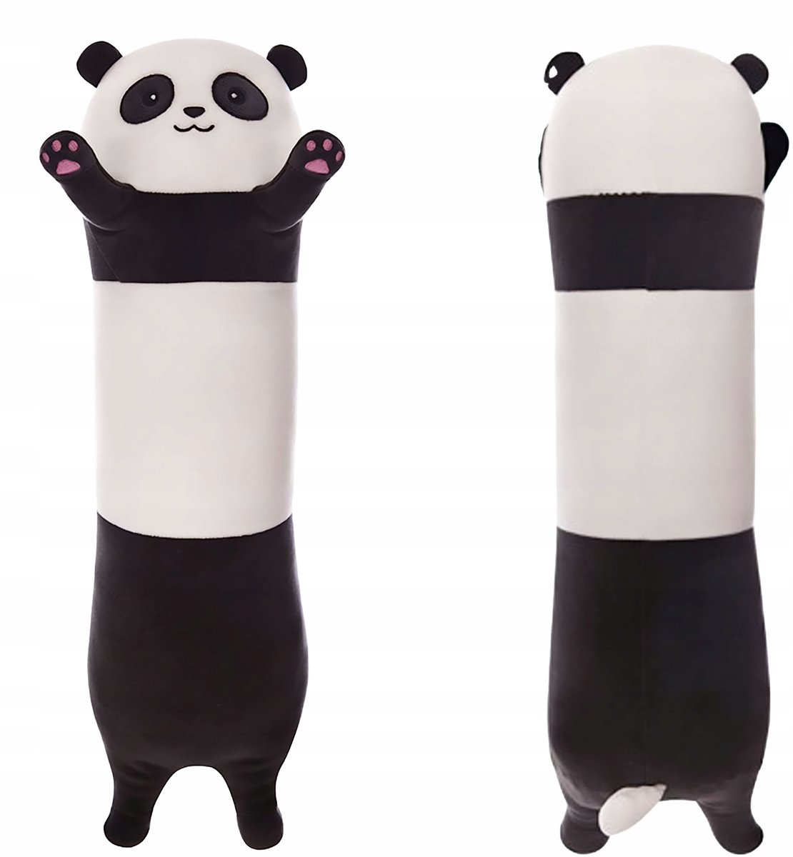 2 x Pando Przyjaciel MASKOTKA PRZYTULANKA ZAGŁÓWEK PLUSZAK MIŚ DŁUGI 90 cm