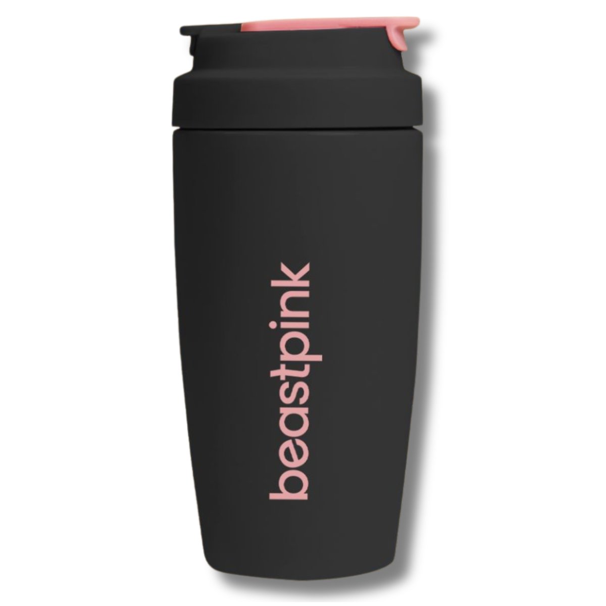 2 x Kubek termiczny 500 ml Grey BeastPink ze stali nierdzewnej - GymBeam