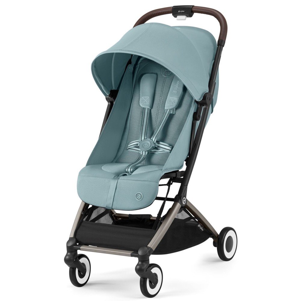 CYBEX ORFEO '25 lekki 6,3 kg wózek do samolotu Lie-Flat (tpe) Stormy Blue