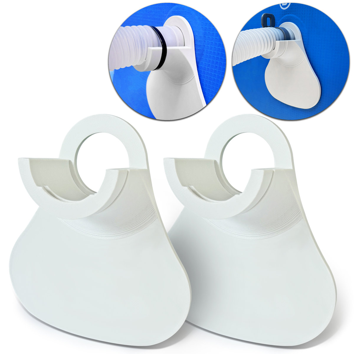 Bestway 2x podpora do rur basenu uchwyt wspornik do węża rury intex  ø 32 mm