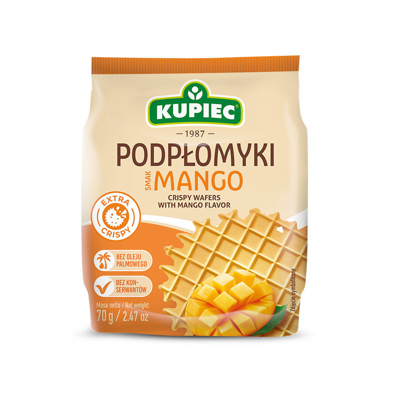 Podpłomyki o smaku mango 70g