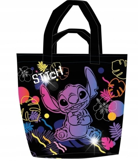 Coolpack Soho Torba miejska szkolna na ramię Stitch Black F142886