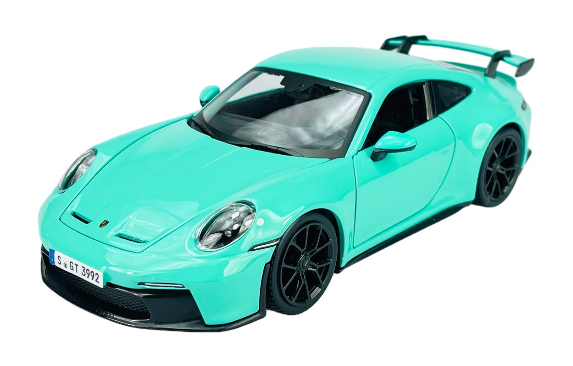 BBURAGO PORSCHE 911 (992) GT3 ZIELONY 1:24 21104