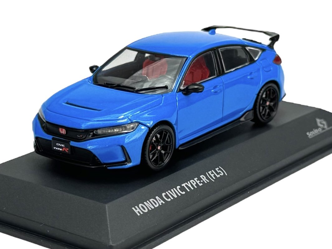 SOLIDO HONDA CIVIC TYPE-R (FL5) NIEBIESKI 1:43 S4314301
