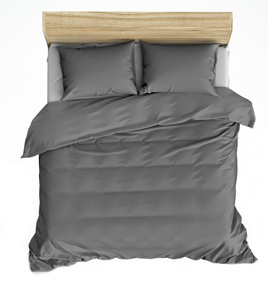 pościel kora lux 180x200 + 2 poszewki K 519 popiel