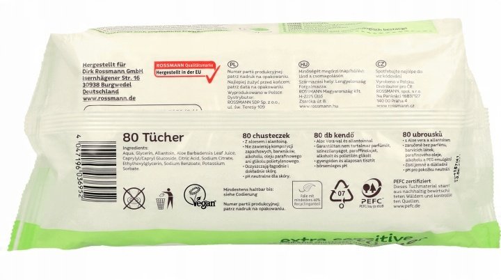 BabyDream Extra Sensitive Chusteczki 1280 szt.