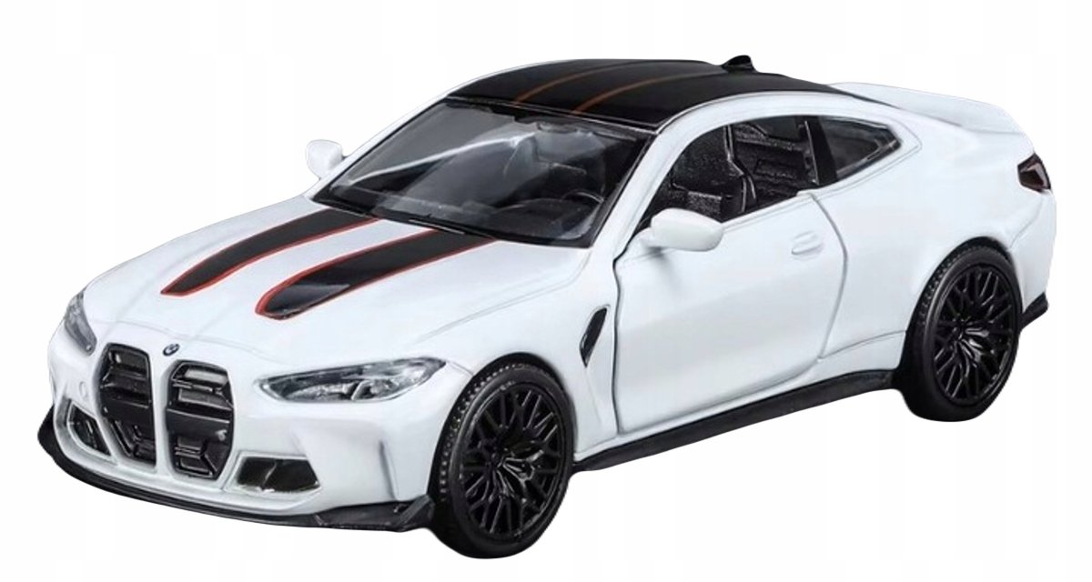 Bmw M4 Csl Biały 1:36 Nowy Metalowy Model