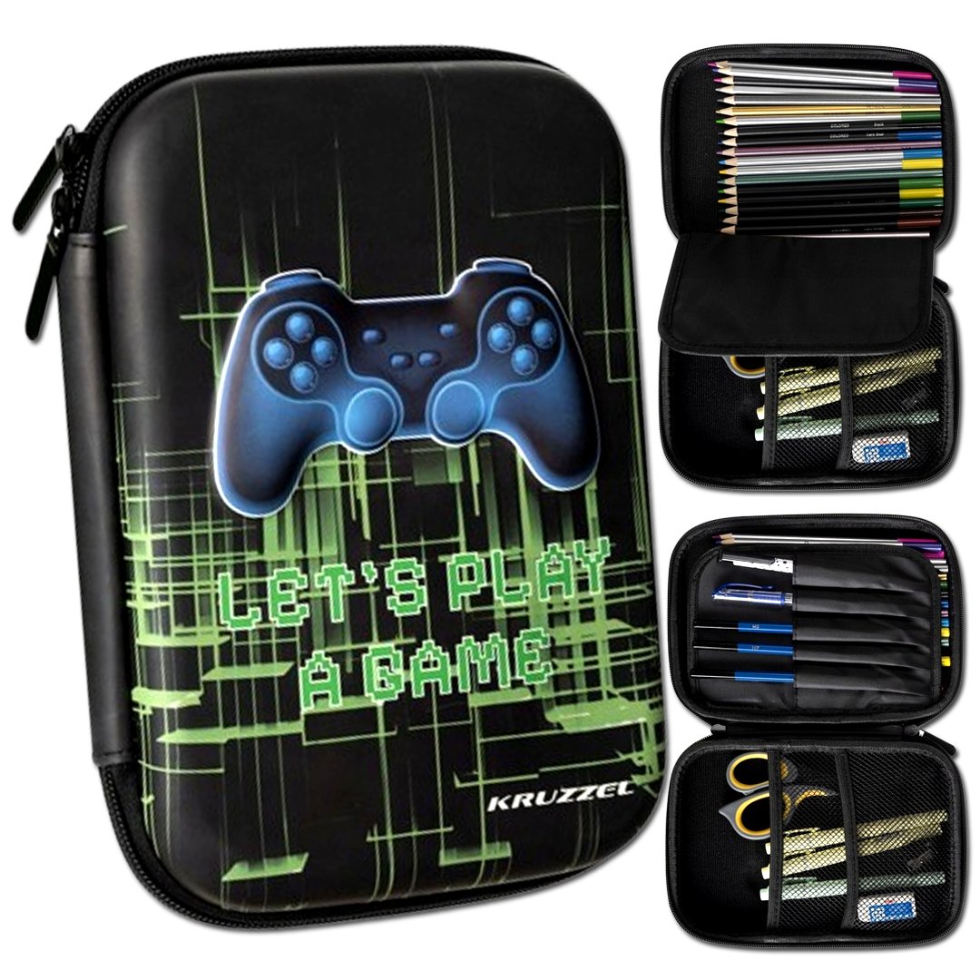Piórnik Szkolny Rozkładany 3D Gaming Pad Jednokomorowy dla Chłopca
