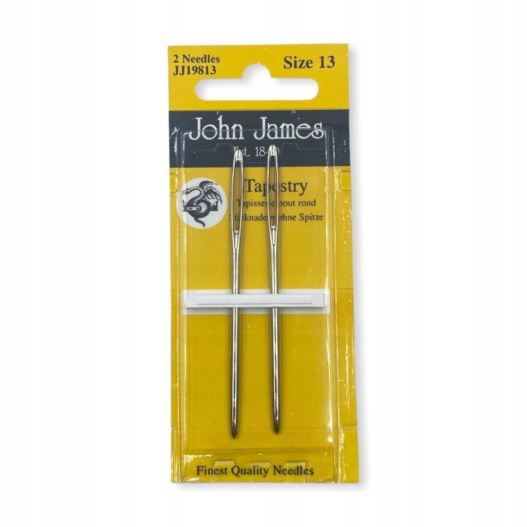 Grube igły do gobelinów nr 13 John James