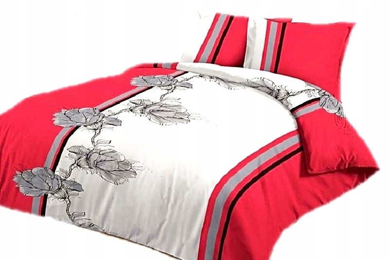 pościel z satyny 160x220 + 2x poszewka 100% bawełna S 39 pełnia wiosny