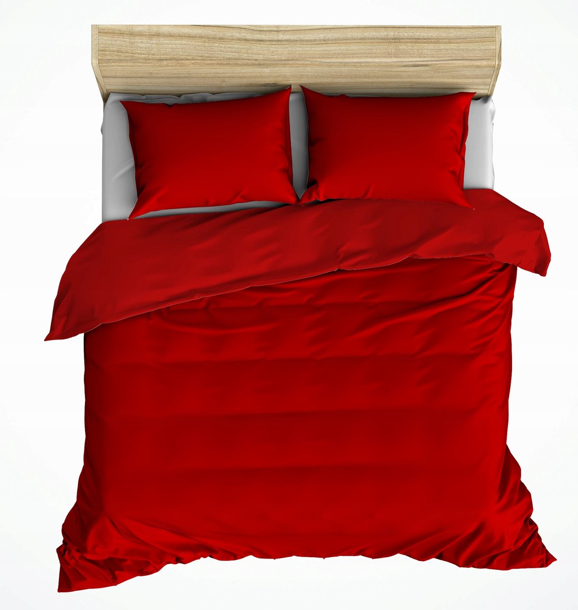 pościel kora lux 220x240 + 2 poszewki K 532 bordo