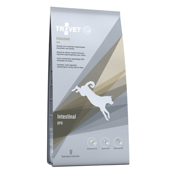 TROVET Intestinal DPD Kaczka - sucha karma dla psa - 10kg