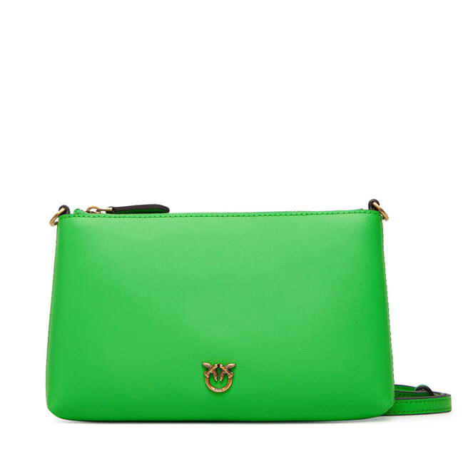 Torebka PINKO Flat Horizontal Mini AI 25-26 104277 A0F1 Zielony