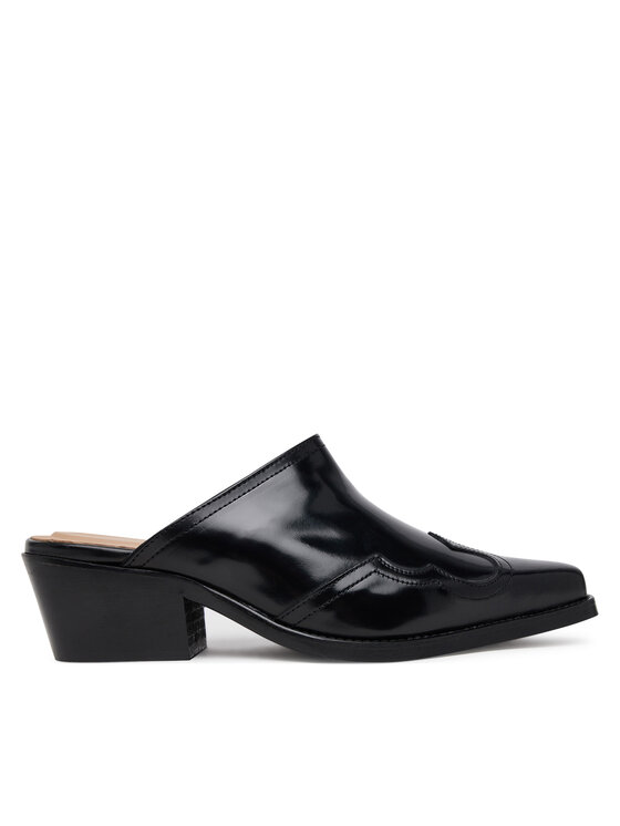 Tommy Hilfiger Klapki Western Abrasivato FW0FW08887 Czarny