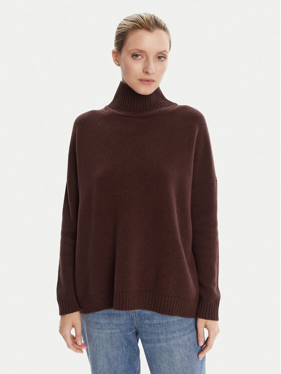 Weekend Max Mara Golf Borgia 2525366112 Brązowy Relaxed Fit