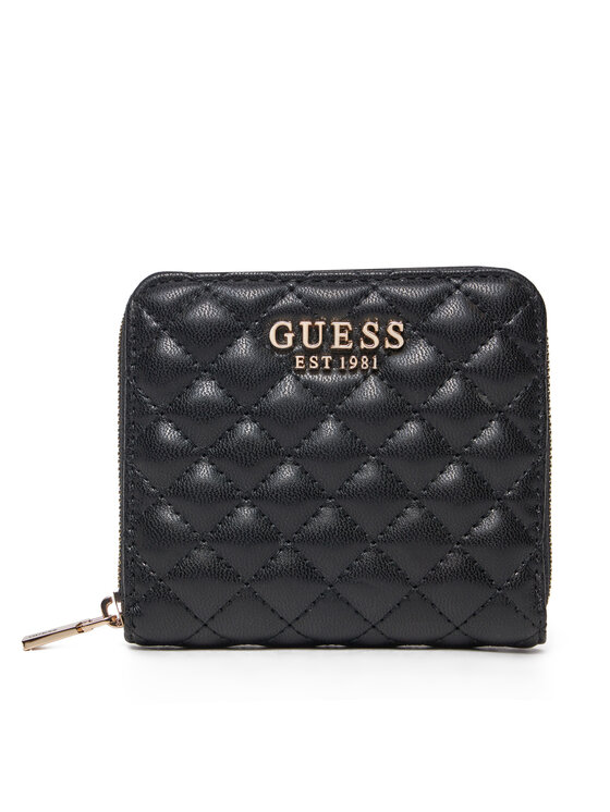 Guess Mały Portfel Damski SWQG95 41137 Czarny