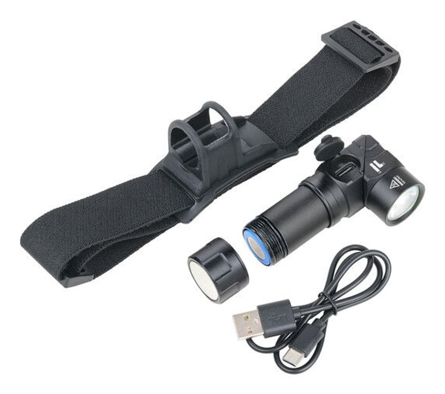 TROIKA ECO KNICKLICHT MICRO Czarny Hand flashlight + Headband flashlight SMD LED