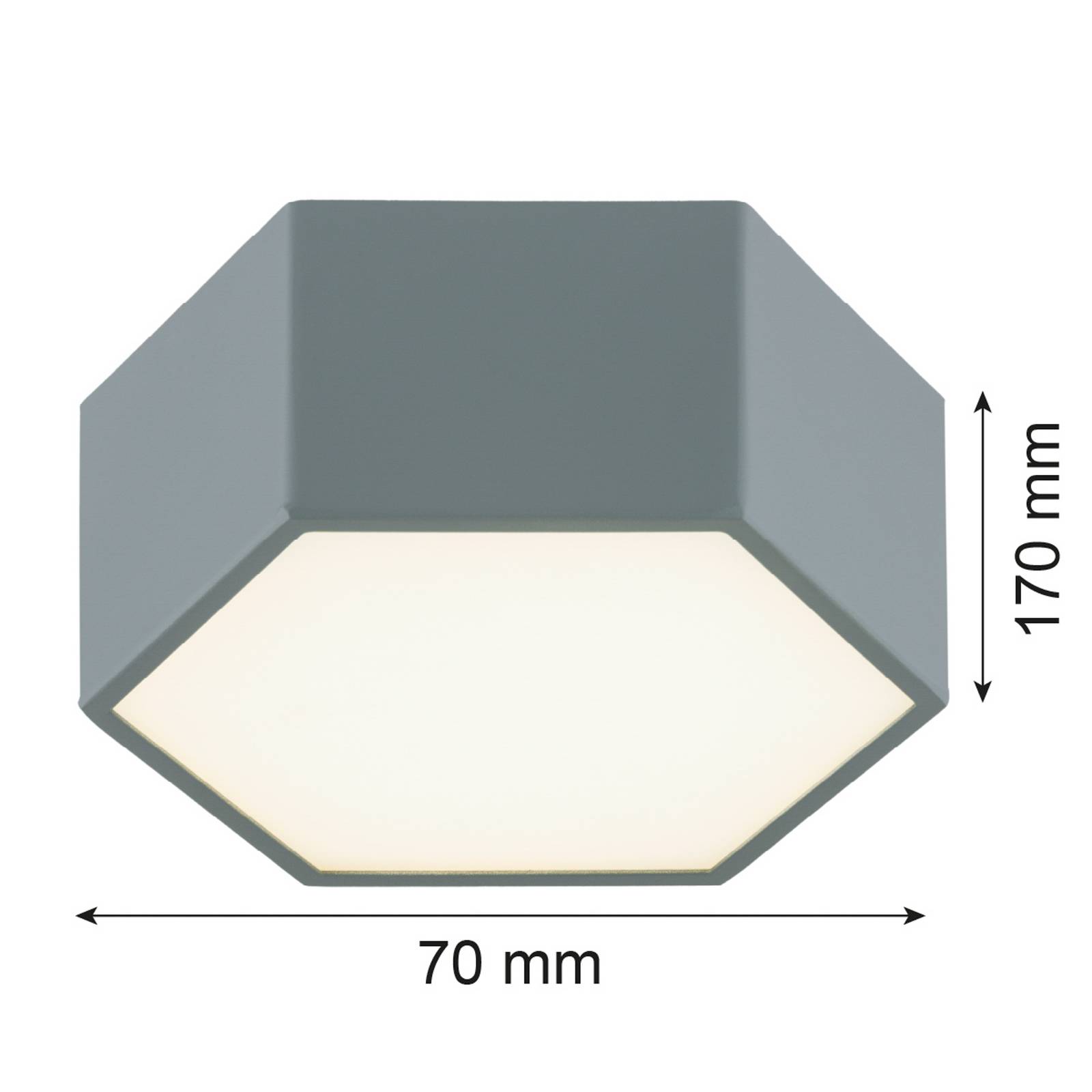 Lampa sufitowa LED Libre Argon, zielony, salon / jadalnia, metal