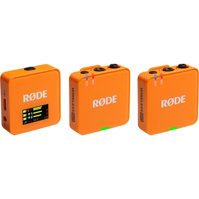 System bezprzewodowy RODE Wireless Go III Pomarańczowy