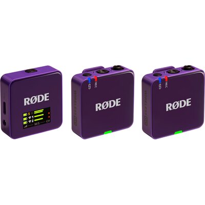 System bezprzewodowy RODE Wireless Go III Fioletowy