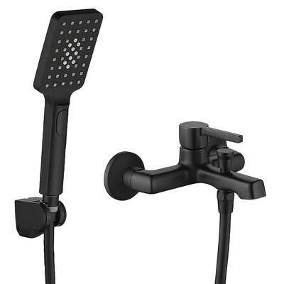 Laveo Bateria wannowa natynkowa Alita BVA 711D Czarny