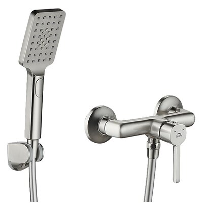 Laveo Bateria wannowa natynkowa Alita BVA 341D Nikiel szczotkowany