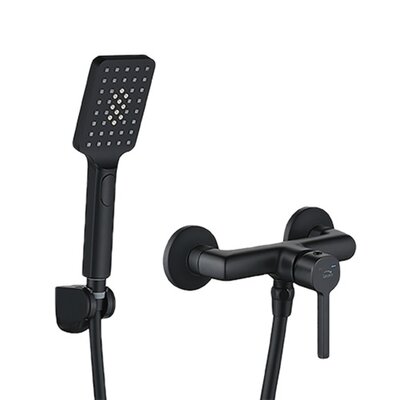 Laveo Bateria wannowa natynkowa Alita BVA 741D Czarny