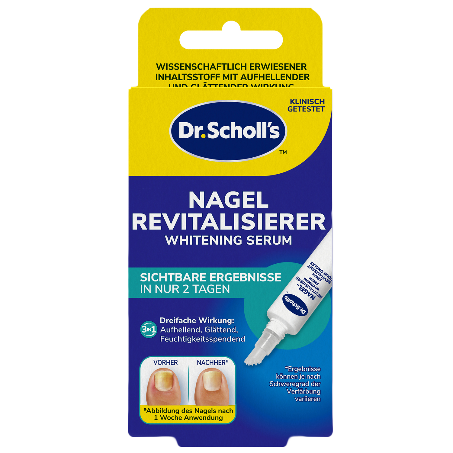 Dr. Scholl's, serum rewitalizujące do paznokci, 10 ml