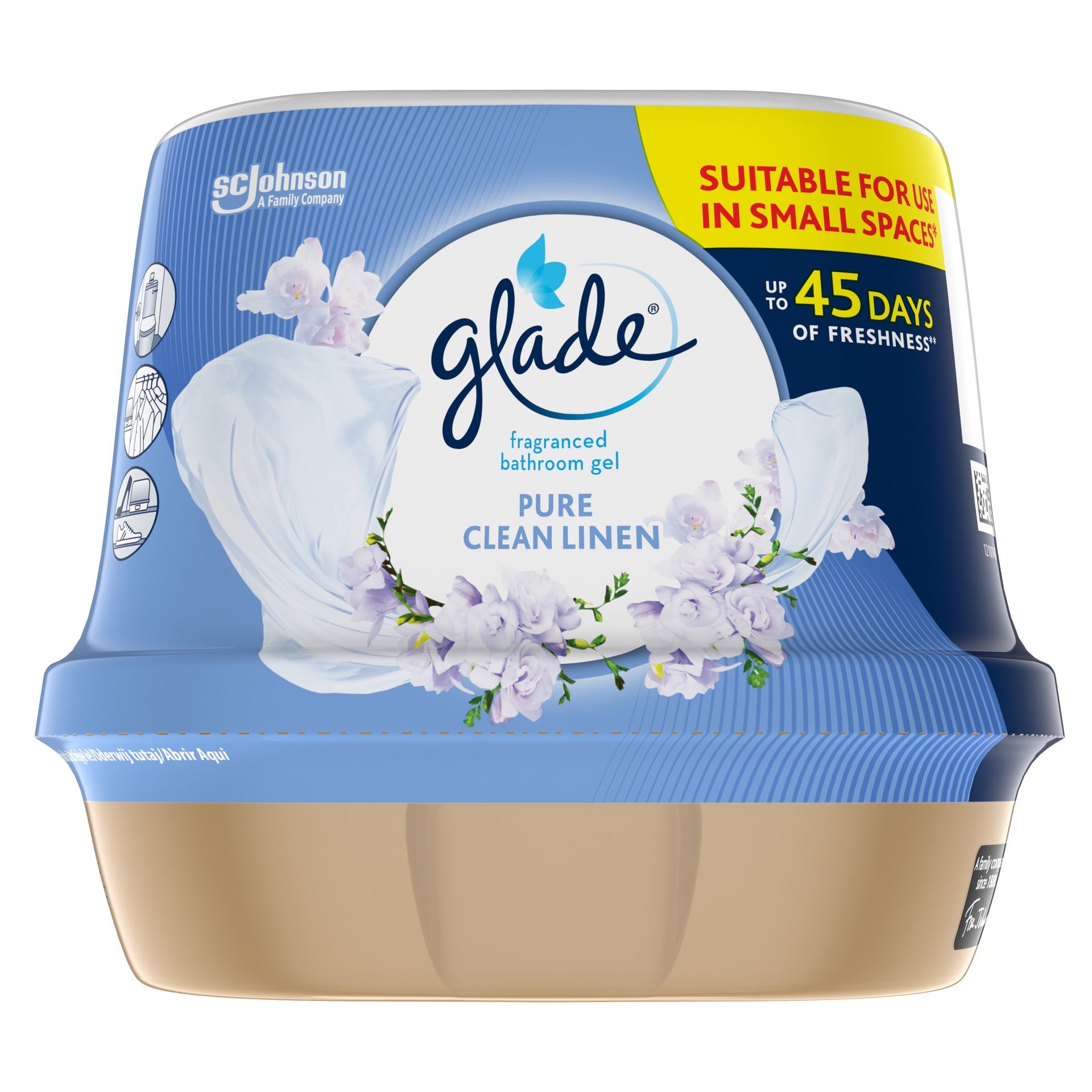 Żelowy odświeżacz powietrza Glade Pure Clean Linen