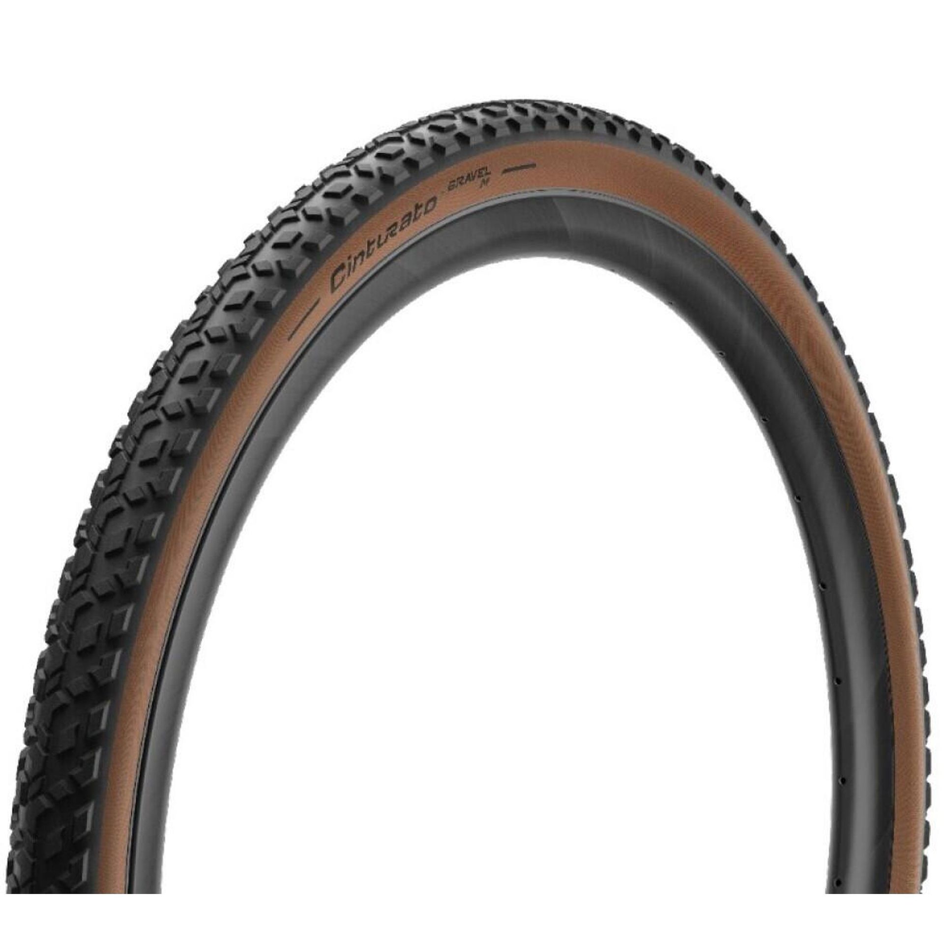 Opona Pirelli Cinturato Gravel Mixed Tlr Classic Beżowa 3770800 45-622 / 700 X 45C